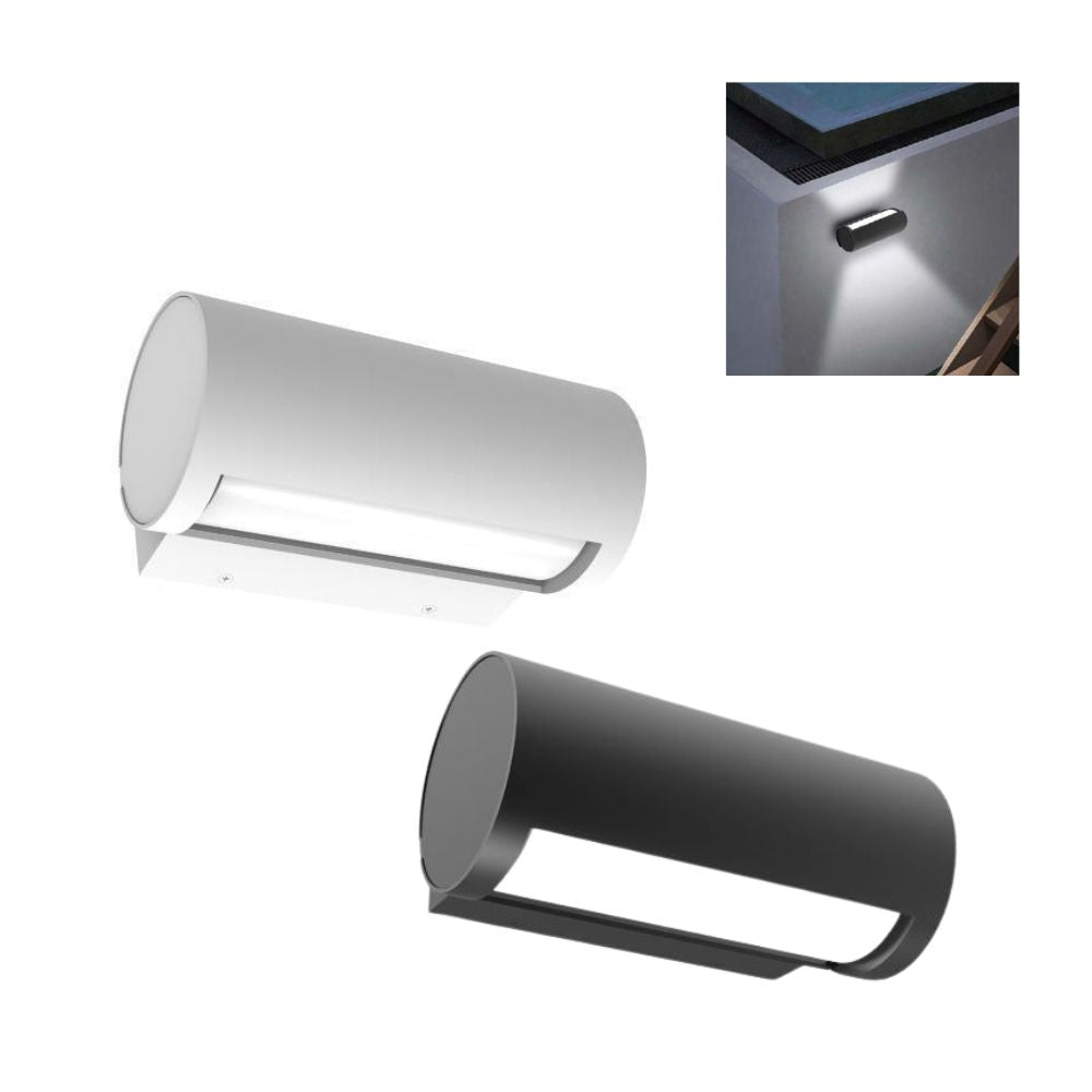 CLA SOMBRA LED Up/Down Wall Light - 13W, 3000K, IP65-CLA Lighting-Ozlighting.com.au