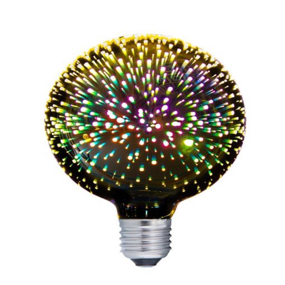 CLA SPECTRA - 4W LED Firework Effect Decorative Spherical G125 Shape Globe-CLA Lighting-Ozlighting.com.au