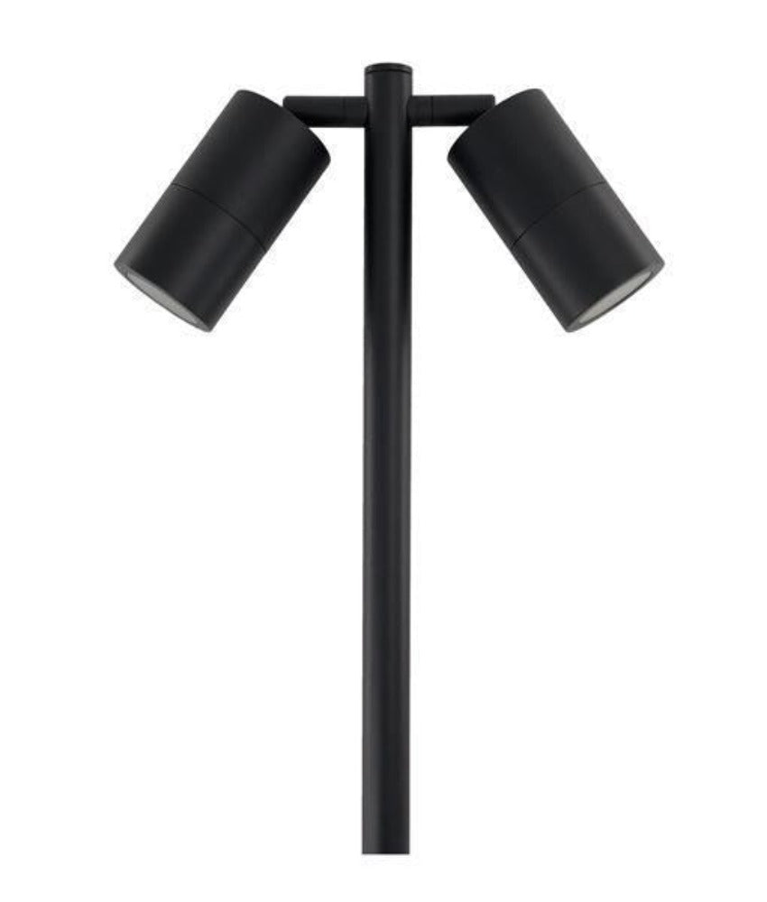 CLA SPM2AL Garden Spike Light - 12V DC, 2xMR16, IP65, Twin Head - DRIVER REQUIRED-CLA Lighting-Ozlighting.com.au