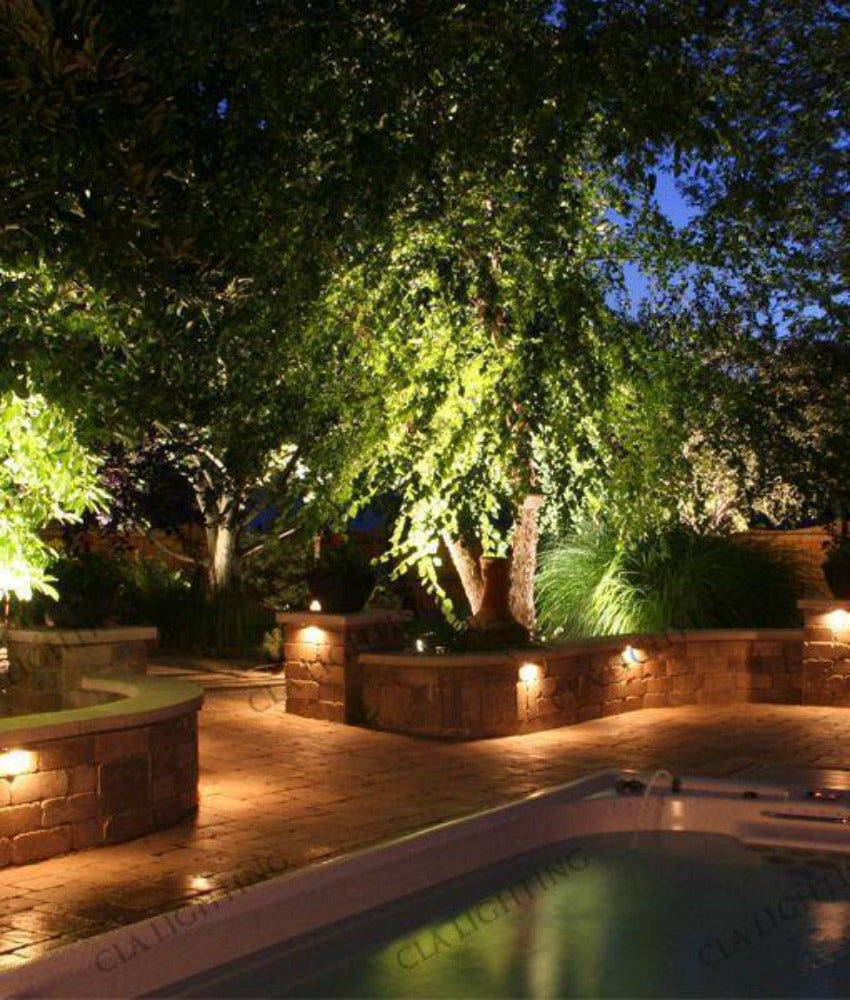 CLA STE12 Step Light - 12V DC, G4, IP65, Surface Mount, Eyelid - DRIVER REQUIRED-CLA Lighting-Ozlighting.com.au