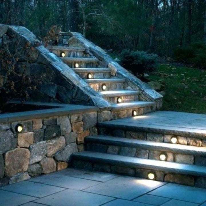 CLA STE17/18 - 6W 12V DC LED Exterior Eyelid Surface Mount Step Light IP65 3000K - DRIVER REQUIRED-CLA Lighting-Ozlighting.com.au