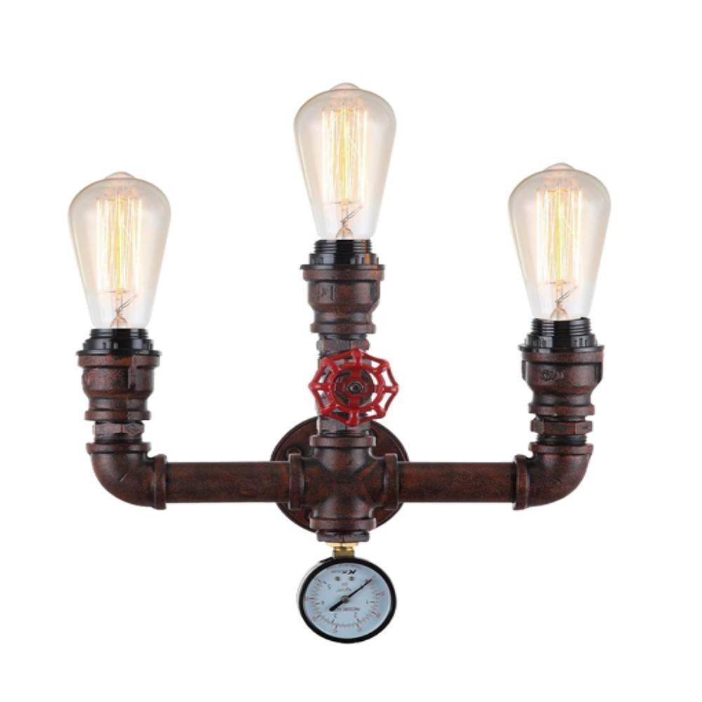 CLA STEAM Wall Light - Antique Pipe-CLA Lighting-Ozlighting.com.au