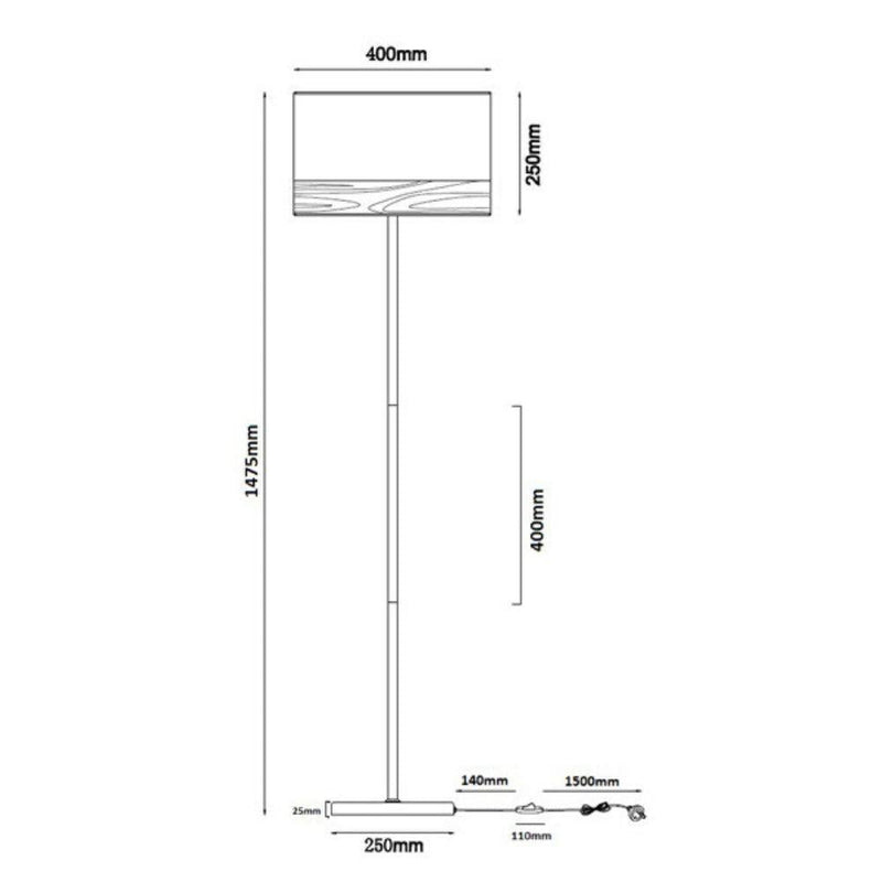 CLA TAMBURA - Floor Lamp-CLA Lighting-Ozlighting.com.au