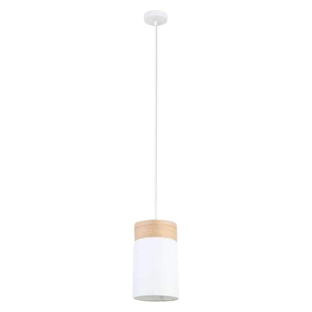 CLA TAMBURA-S Pendant - 1 Light, 150mm, White-CLA Lighting-Ozlighting.com.au