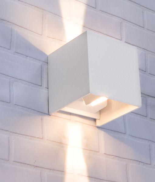 CLA TOCA LED Modern Outdoor Adjustable Lens Cover Up/Down Wall Light IP54 - 6.8W, 3000K-CLA Lighting-Ozlighting.com.au