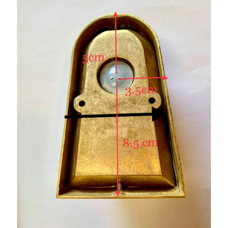 CLA TORQUE3 - GU10 Exterior Step Light Wall Light IP65 - Solid Brass-CLA Lighting-Ozlighting.com.au