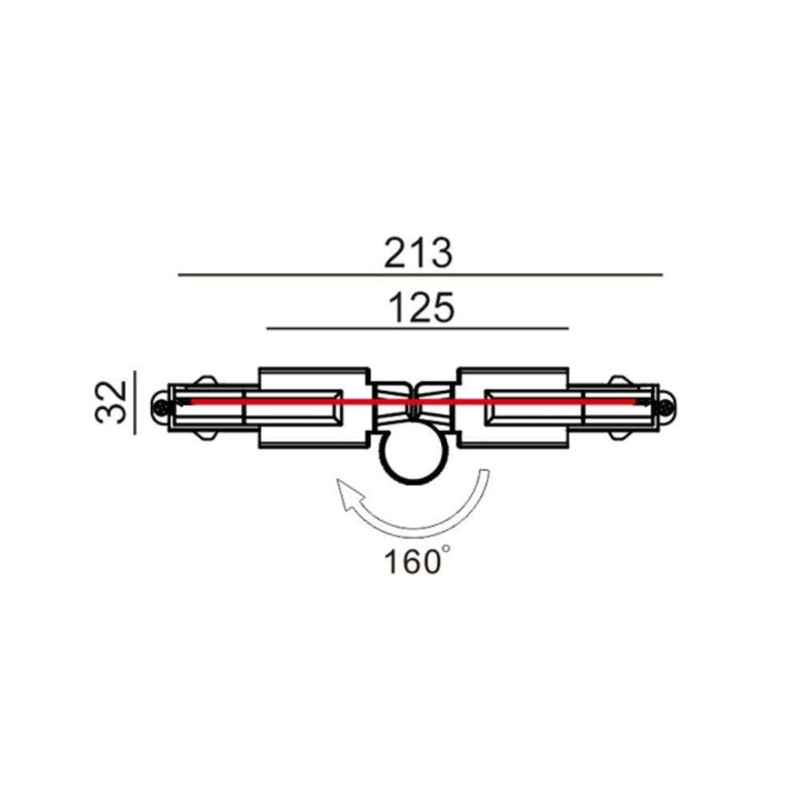 CLA TRACK-ACC - 3 Wire 1 Circuit / 4 Wire 3 Circuit Track-CLA Lighting-Ozlighting.com.au