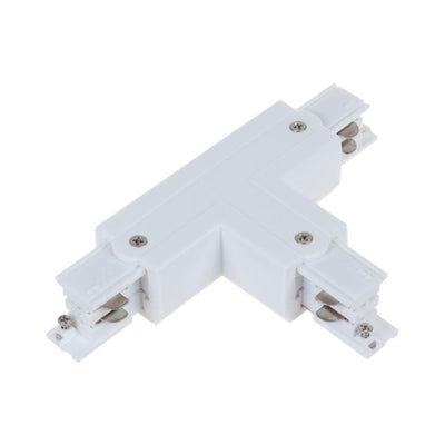 CLA TRACK-ACC - 3 Wire 1 Circuit / 4 Wire 3 Circuit Track 'T-Piece' Connectors (Left or Right)-CLA Lighting-Ozlighting.com.au
