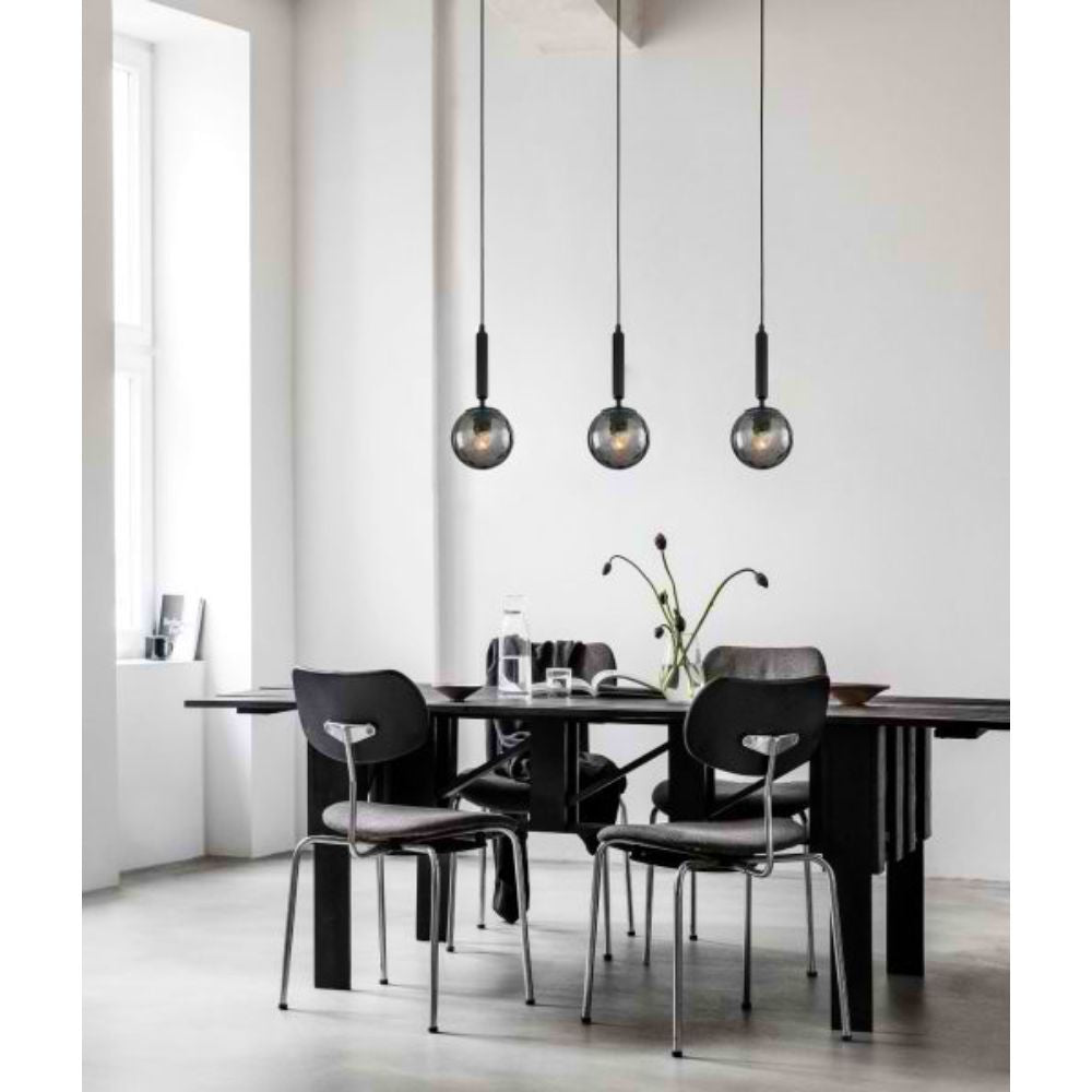 CLA TRATTINO - 1/3 Light Spherical Glass Brass Highlight Pendant Lights IP20-CLA Lighting-Ozlighting.com.au