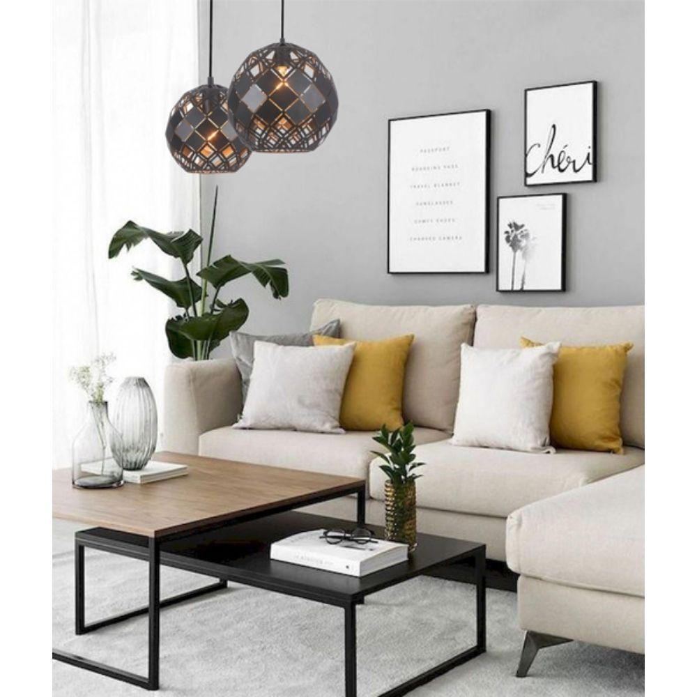 CLA TUILE Pendant - Iron-CLA Lighting-Ozlighting.com.au