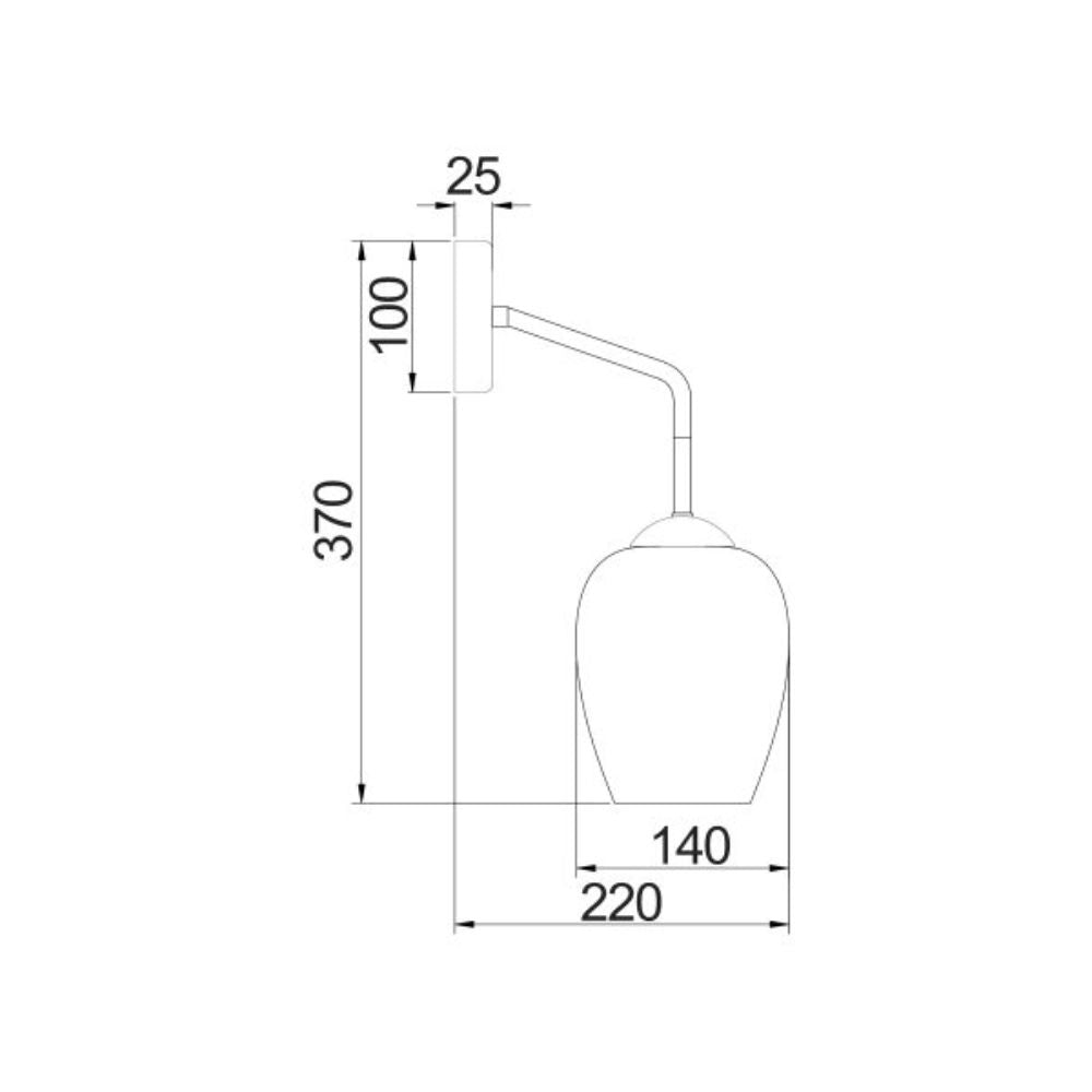 CLA VINUM Wall Light - Wine Glass-CLA Lighting-Ozlighting.com.au
