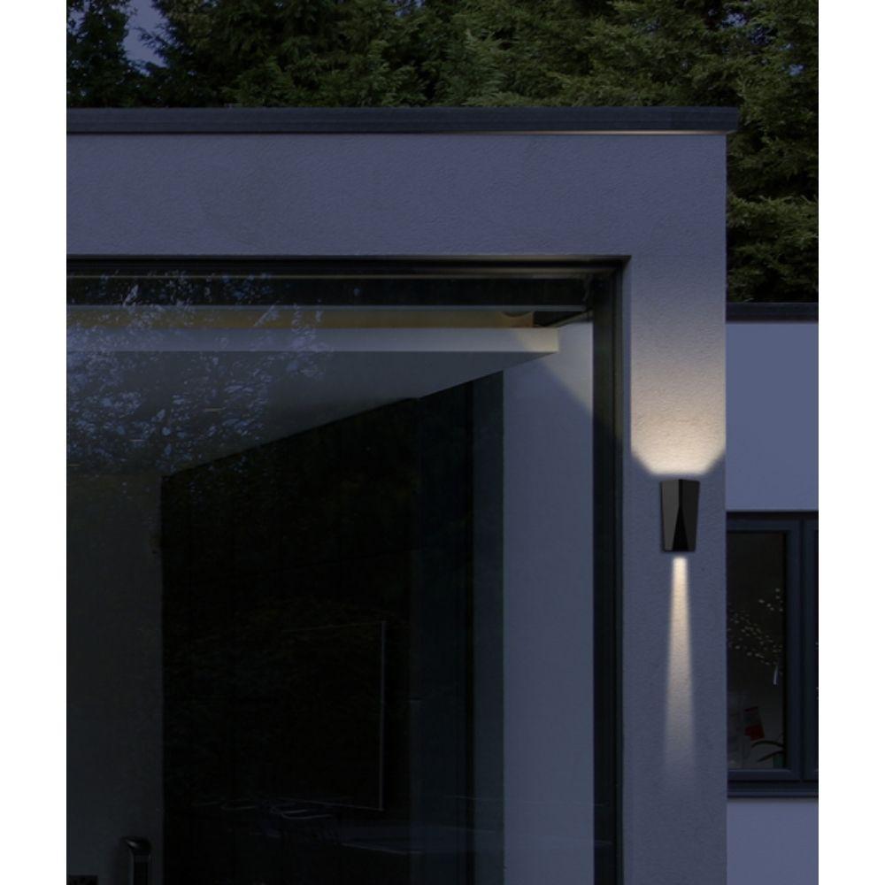 CLA WIG - 11W LED Modern Exterior Up/Down Wall Light IP65 - 3000K-CLA Lighting-Ozlighting.com.au