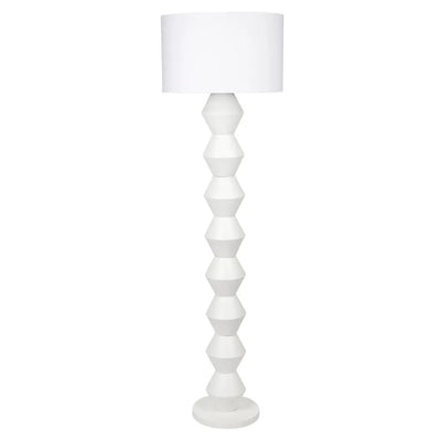 Cafe Lighting ABSTRACT - Minimalist White Floor Lamp-Cafe Lighting-Ozlighting.com.au