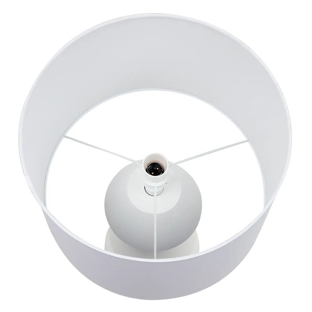 Cafe Lighting ABSTRACT Table Lamp - Minimalist White-Cafe Lighting-Ozlighting.com.au