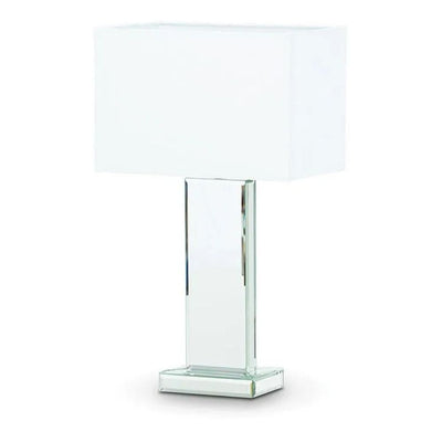 Cafe Lighting BLOCK - Mirrored Glass Column Table Lamp-Cafe Lighting-Ozlighting.com.au