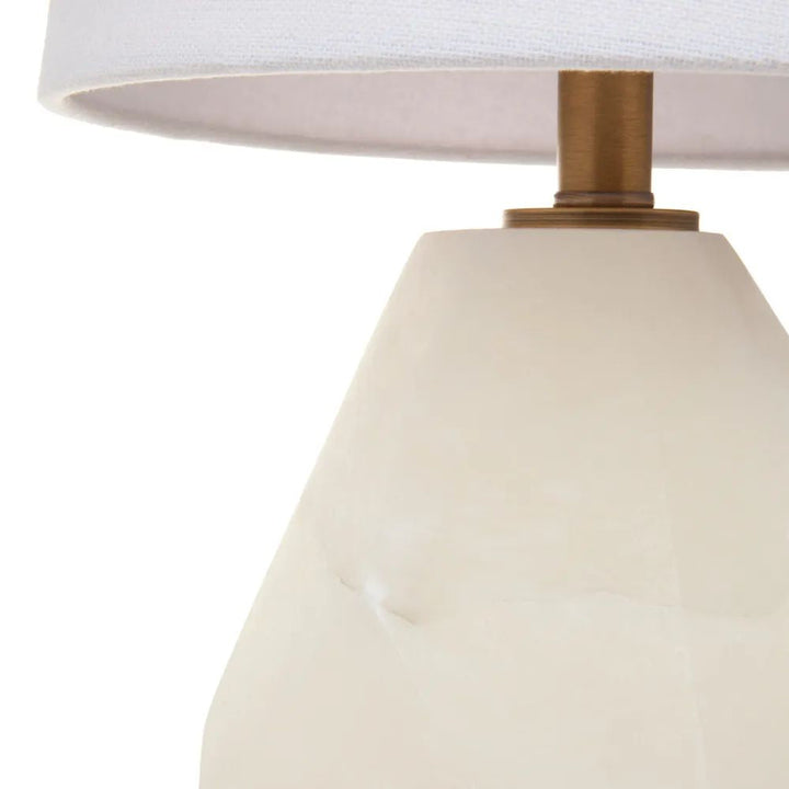 Cafe Lighting BUDAPEST - Alabaster Table Lamp-Cafe Lighting-Ozlighting.com.au