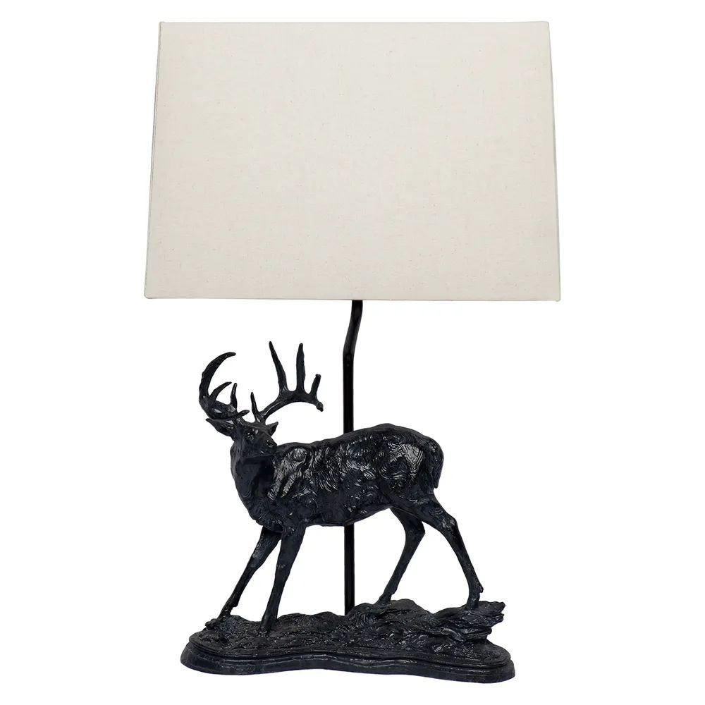 Cafe Lighting CALGARY - Stag Shaped Table Lamp-Cafe Lighting-Ozlighting.com.au
