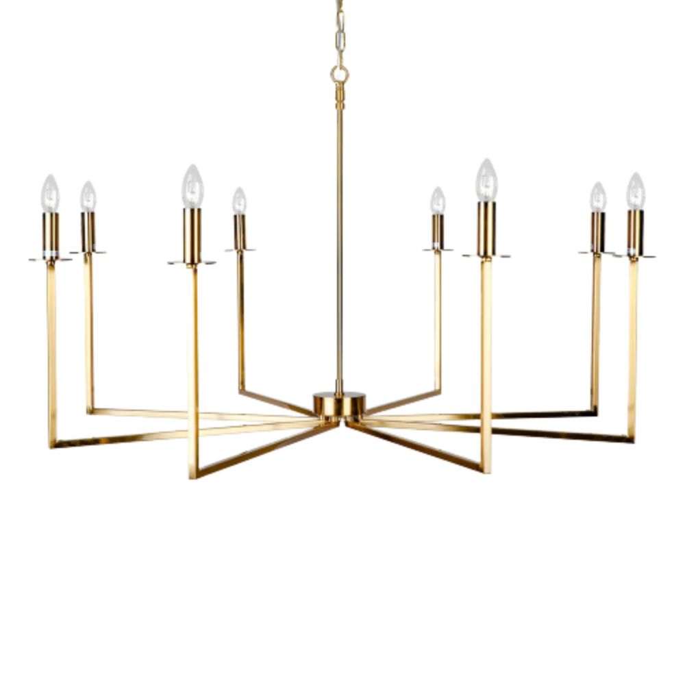 Cafe Lighting COHEN - 8 Light Chandelier Pendant-Cafe Lighting-Ozlighting.com.au