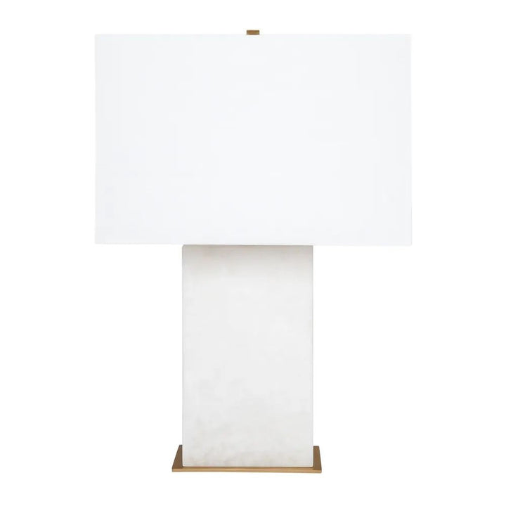 Cafe Lighting DOMINIQUE - 25W Alabaster Table Lamp-Cafe Lighting-Ozlighting.com.au