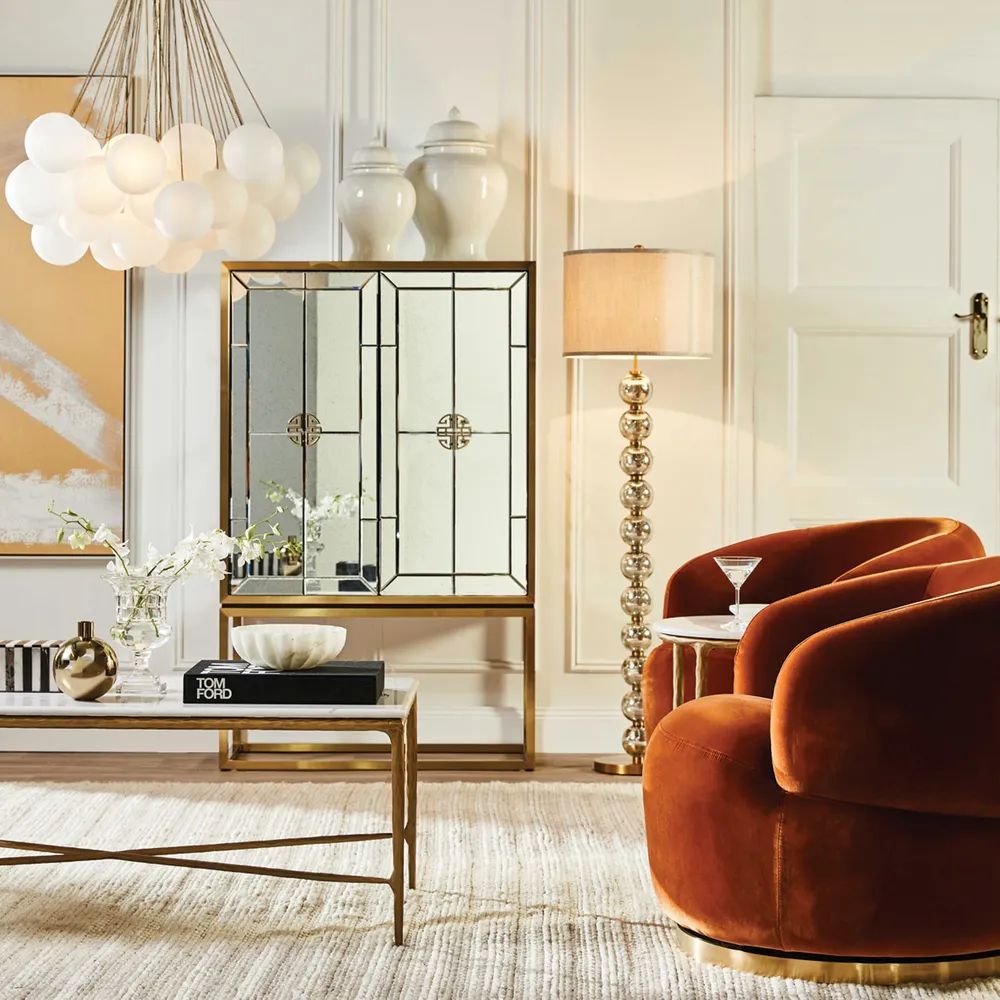 Cafe Lighting EVIE Floor Lamp - Mercury Glass-Cafe Lighting-Ozlighting.com.au