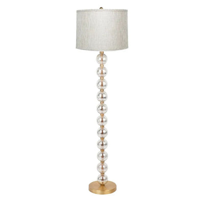 Cafe Lighting EVIE - Mercury Glass Floor Lamp-Cafe Lighting-Ozlighting.com.au