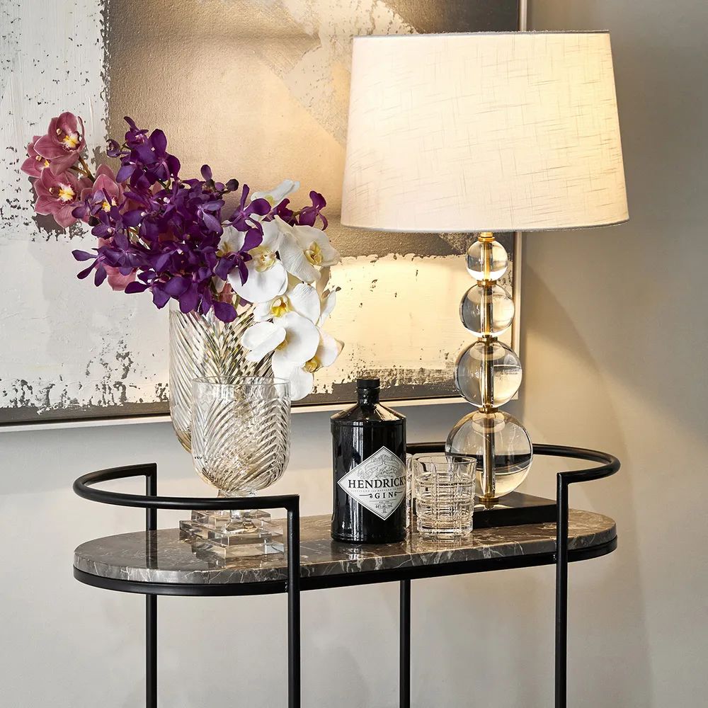 Cafe Lighting GABRIELLE Table Lamp - Crystal-Cafe Lighting-Ozlighting.com.au