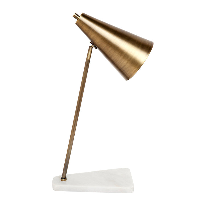 Cafe Lighting JAGGAR - Marble Task Desk And Table Lamp-Cafe Lighting-Ozlighting.com.au