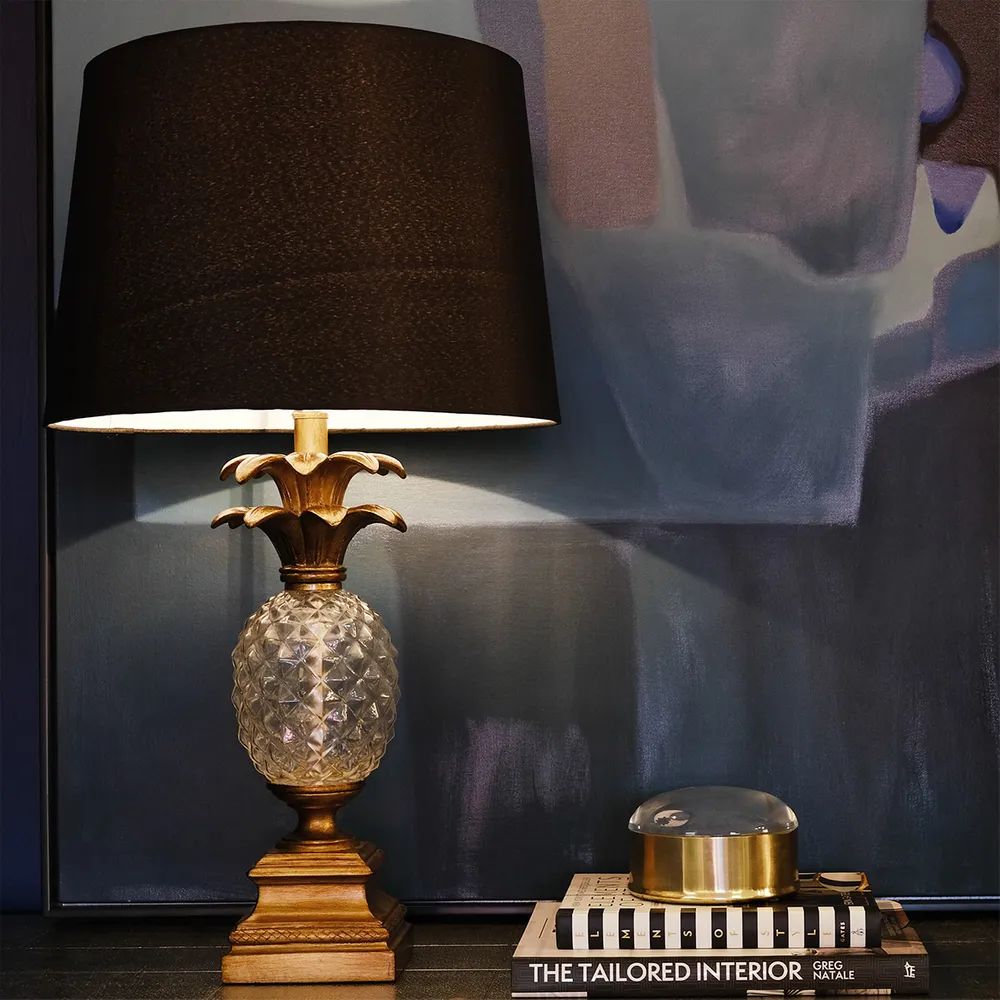 Cafe Lighting LANGLEY Table Lamp - Pineapple Resin-Cafe Lighting-Ozlighting.com.au