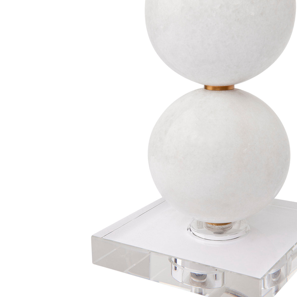 Cafe Lighting MANOLO - White Marble Table Lamp-Cafe Lighting-Ozlighting.com.au