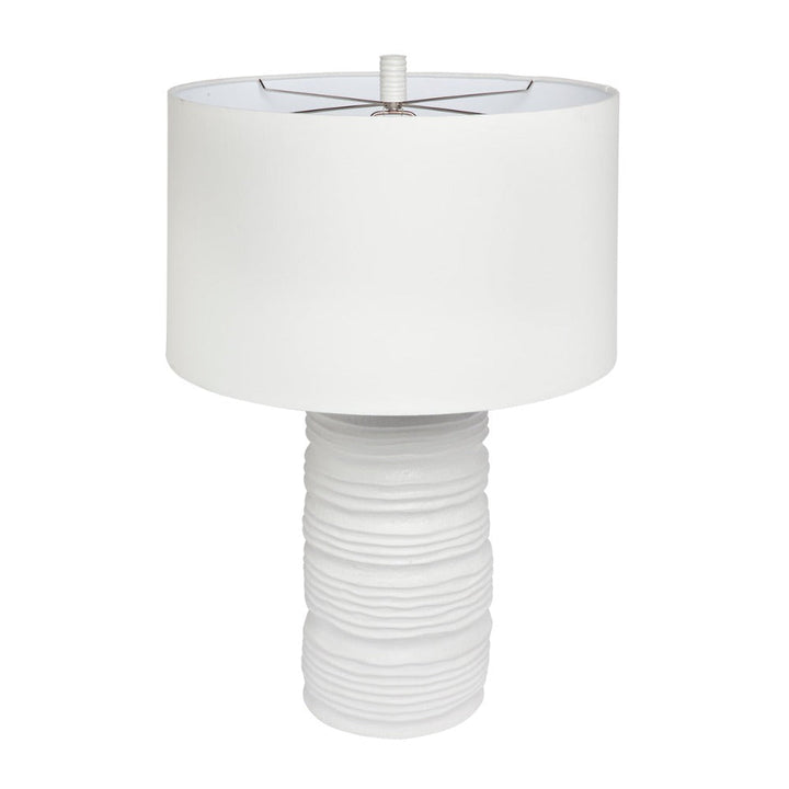 Cafe Lighting MATISSE - White Ceramic Table Lamp-Cafe Lighting-Ozlighting.com.au