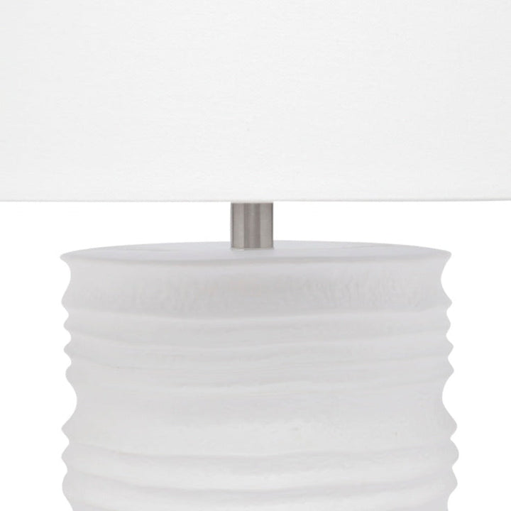 Cafe Lighting MATISSE - White Ceramic Table Lamp-Cafe Lighting-Ozlighting.com.au