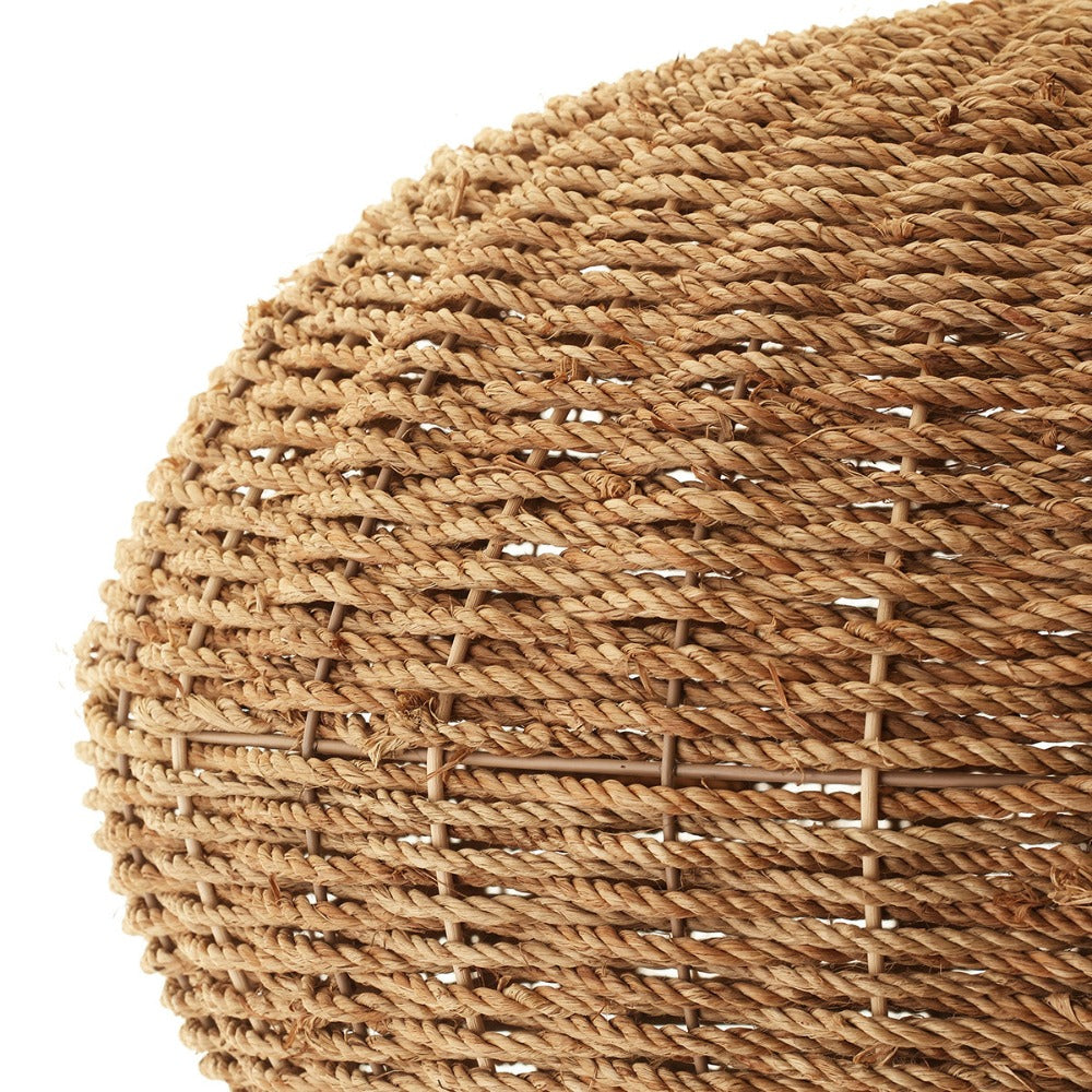 Cafe Lighting MONTEGO Pendant - 64.5cm Oval Rattan-Cafe Lighting-Ozlighting.com.au