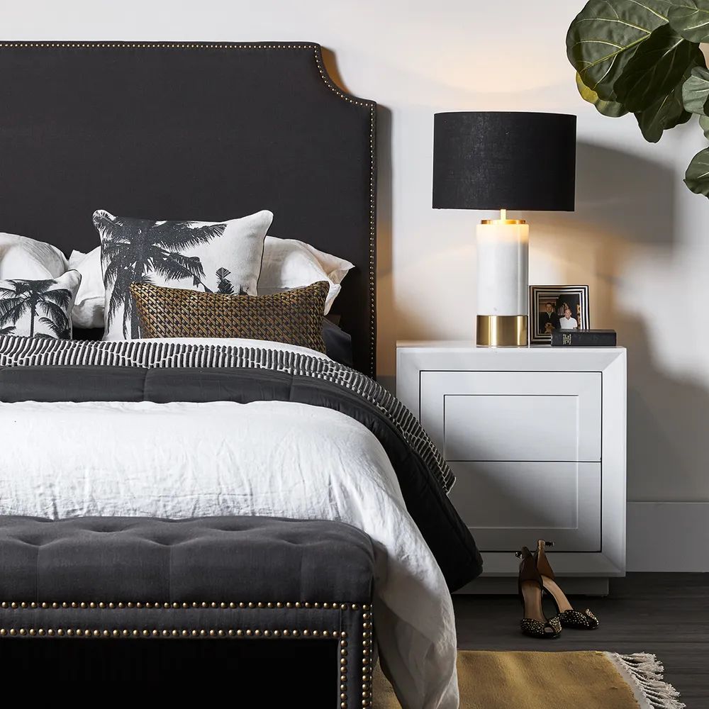 Cafe Lighting PAOLA-TL Table Lamp - 40W, Marble-Cafe Lighting-Ozlighting.com.au