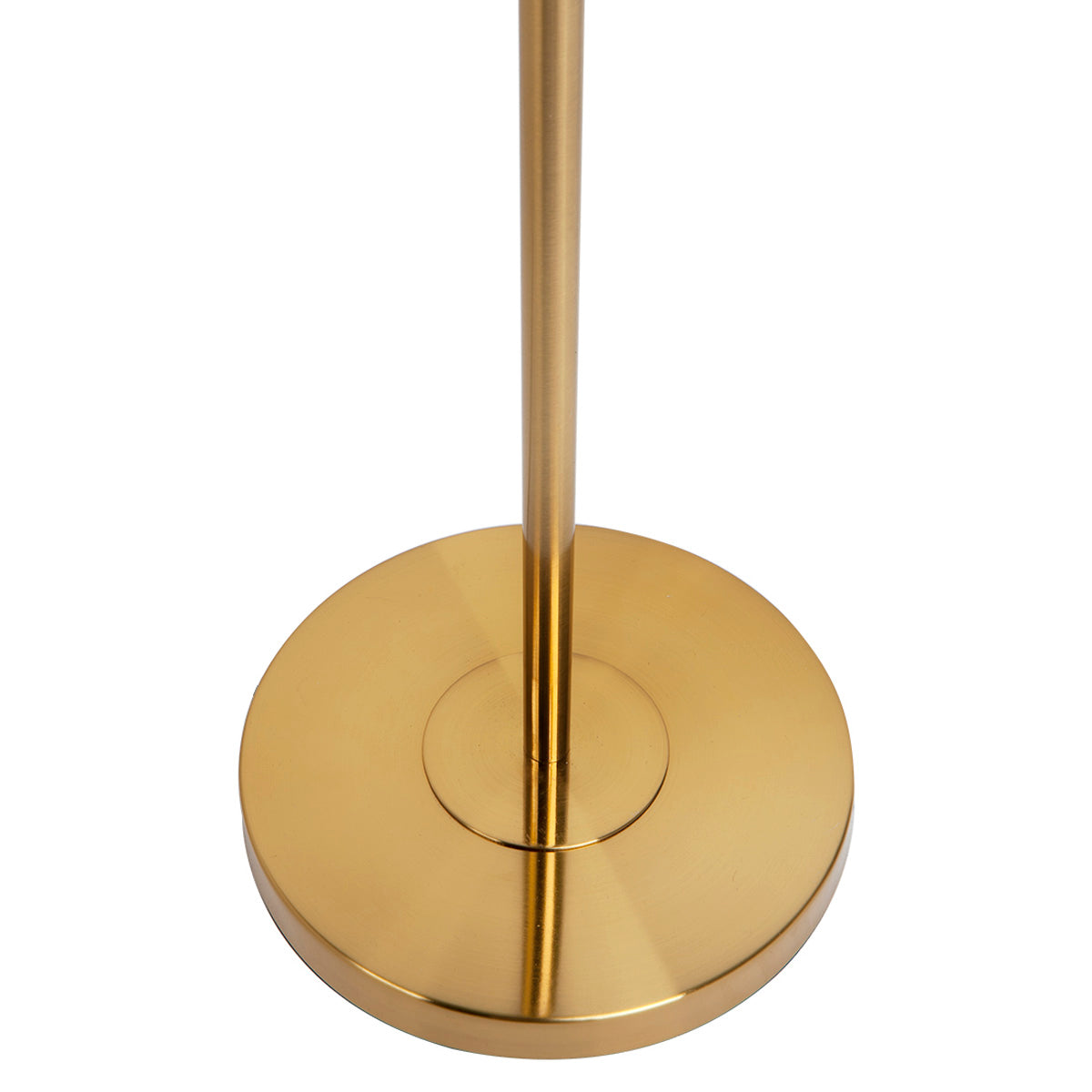 Cafe Lighting SACHS - 2 Light Metal Dome Floor Lamp - Brushed Brass-Cafe Lighting-Ozlighting.com.au