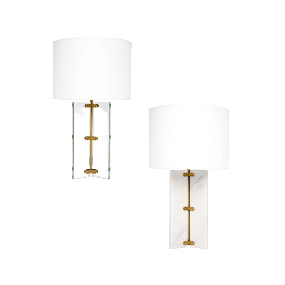 Cafe Lighting VELA - Glass Or Marble Table Lamp-Cafe Lighting-Ozlighting.com.au