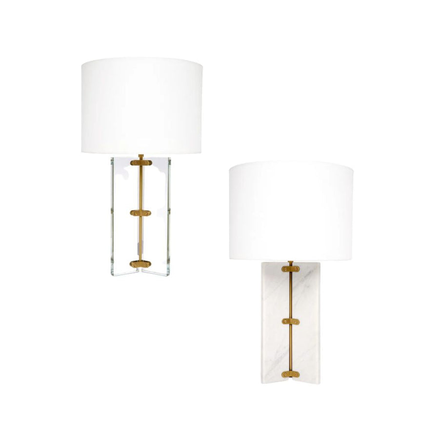 Cafe Lighting VELA - Glass Or Marble Table Lamp-Cafe Lighting-Ozlighting.com.au