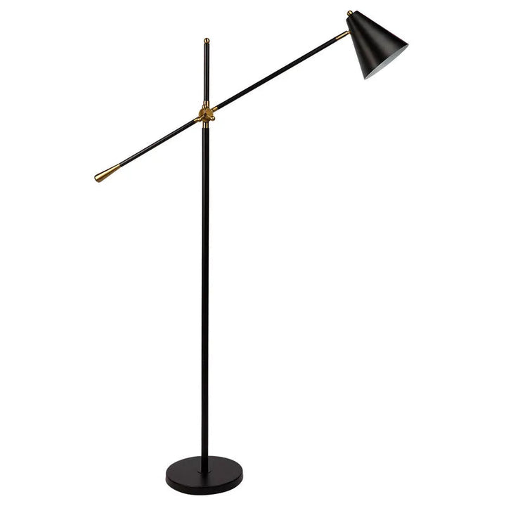 Cafe Lighting ZAHARA - Metal Adjustable Floor Lamp-Cafe Lighting-Ozlighting.com.au