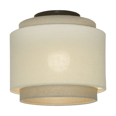 Cougar BERN - DIY Batten Fix Holder Cover Linen Shade Ceiling Light Shade Only-Cougar Lighting-Ozlighting.com.au