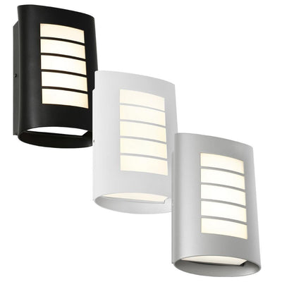 Cougar BICHENO - 8W LED Modern Exterior Flush Wall Light - 3000K-Cougar Lighting-Ozlighting.com.au