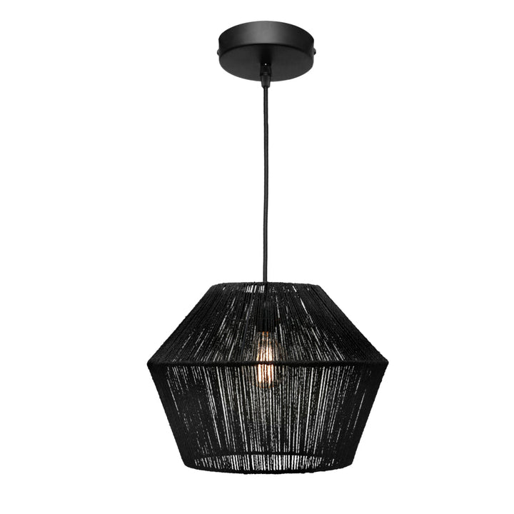 Cougar CASSIE - Natural String Woven Pendant Light-Cougar Lighting-Ozlighting.com.au