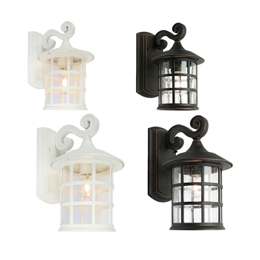 Cougar COVENTRY Wall Light - Curved Arm Downward, IP43-Cougar Lighting-Ozlighting.com.au
