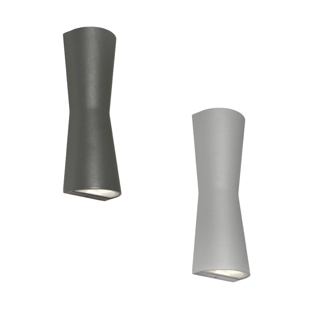 Cougar GRAZ-12 LED Outdoor Up/Down Wall Light - 2x6W, IP54, 3000K-Cougar Lighting-Ozlighting.com.au