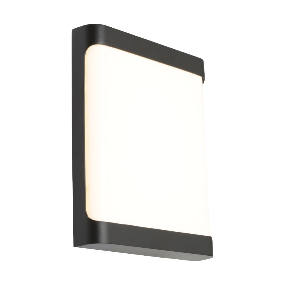Cougar ODESSA LED Outdoor Wall Light - 10W Tri-Colour Flush, IP65-Cougar Lighting-Ozlighting.com.au