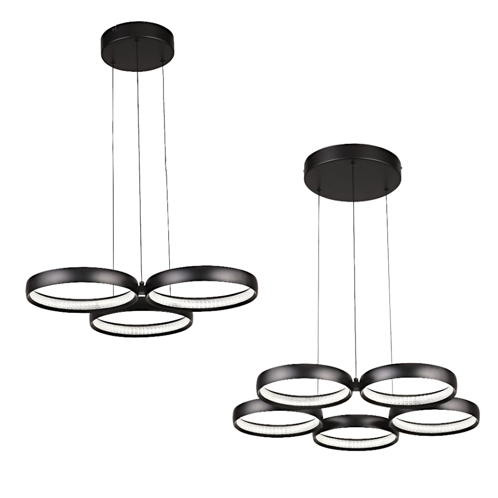 Cougar OLYMPUS LED Pendant - 3/5 Light-Cougar Lighting-Ozlighting.com.au