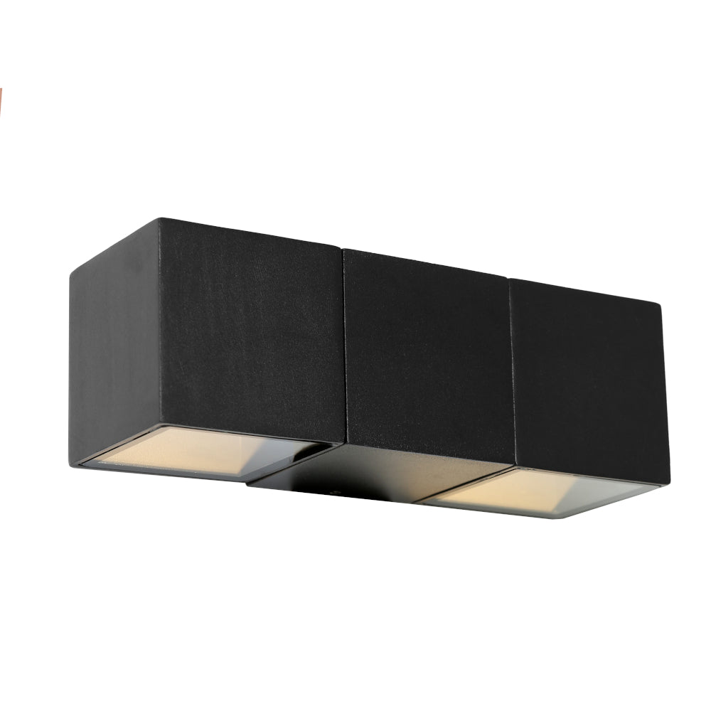 Cougar SOLANO LED Outdoor Up/Down Wall Light - 2x5W, IP54, 3000K-Cougar Lighting-Ozlighting.com.au