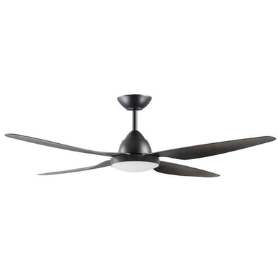 Deka RONDO-52-REMOTE - 52" 1320mm 4 Blade AC Ceiling Fan With Light And Remote-DEKA-Ozlighting.com.au