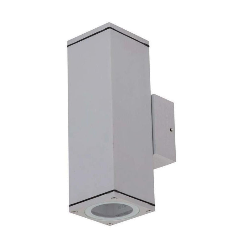 Domus ALPHA-2 - 2xGU10 Exterior Up/Down Wall Light IP65-Domus Lighting-Ozlighting.com.au