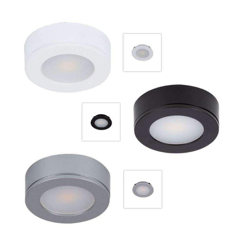 Domus ASTRA-4 - 4W 12V Recessed/Surface Mounted LED Cabinet Light - DRIVER REQUIRED-Domus Lighting-Ozlighting.com.au