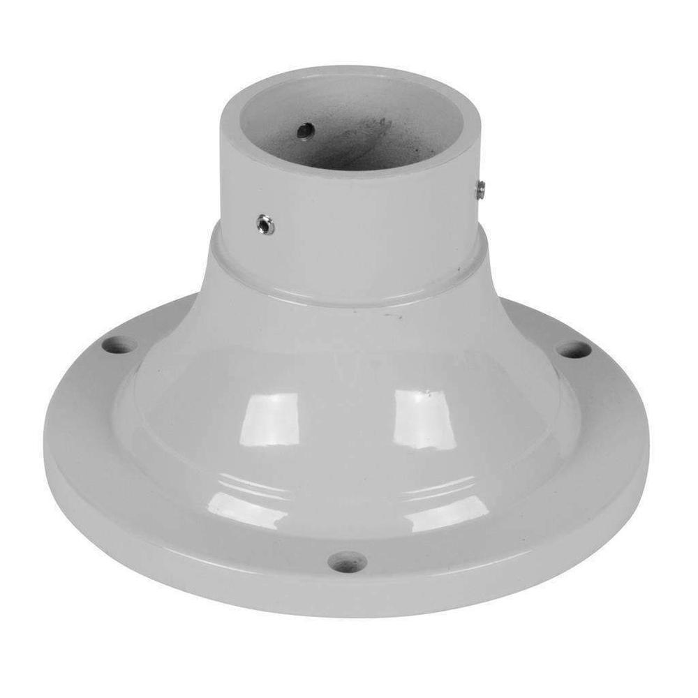 Domus BB-100 - Bollard Base to suit 60-76mm Post Powder Coated Finish-Domus Lighting-Ozlighting.com.au