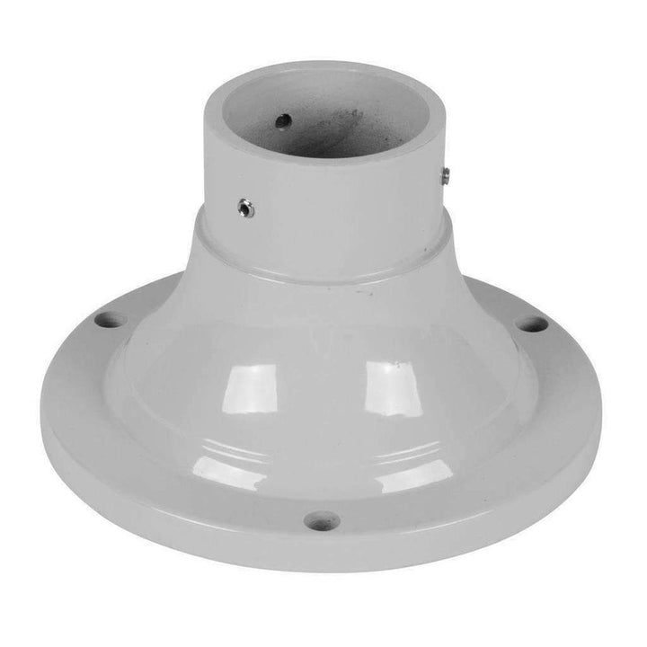 Domus BB-100 - Bollard Base to suit 60-76mm Post Powder Coated Finish-Domus Lighting-Ozlighting.com.au